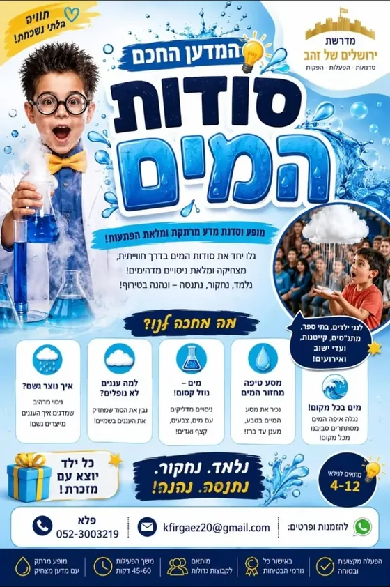 פלייר madan-geshem